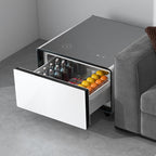 Smart Coffee Table with Fridge, Smart Center Table with Wireless Charging by RuiSiSi
