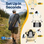 VIVOHOME Hammock Camping Chair - Image 3