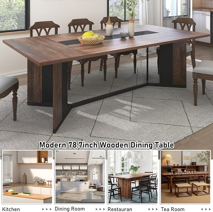 Hlivelood 78Inch Large Dining Table - Image 8