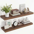 Acovy 36 Inch Floating Shelves, Wooden Shelves by Acovy