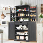 ACCOHOHO 72" Tall Kitchen Pantry, Farmhouse Storage Cabinet - Image 3