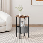 Vagusicc Round Side Table End Table - Image 5