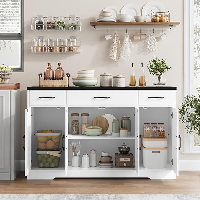 HOSTACK Buffet Sideboard Cabinet - Image 7