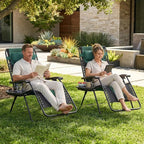 Sweetcrispy Zero Gravity Chairs, Foldable Patio Reclining Chairs - Image 9