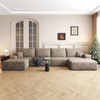 AUGOP 136" Sectional Couches for Living Room Modern Modular Sofa by AUGOP