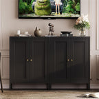 YAUWOH Small Metal Cabinet, Bathroom Storage Cabinet - Image 5