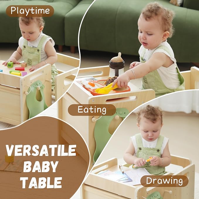 bpmfkid Montessori Weaning Table and Chair Set - Image 3