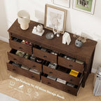GarveeHome 7 Drawer Dresser for Bedroom, Modern Long Storage Dresser Organizer - Image 2