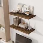 Dreamland 30" Floating Shelves for Wall, Wall-Mounted Shelves for Bedroom - Image 6