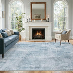 5x7 Ft Area Rugs for Living Room, Soft Non-Slip Washable Rugs Modern Abstract - Image 3