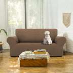 LURKA Stretch Loveseat Sofa Slipcovers 1 Piece Couch Covers - Image 2