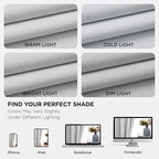 Joydeco White Curtains 120 Inches Long 2 Panels Set, Thermal Insulated Long - Image 6