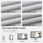 Joydeco White Curtains 63 Inches Long 2 Panels Set, Thermal Insulated Long - Image 6