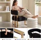 Modern Barrel Accent Chair - Image 4