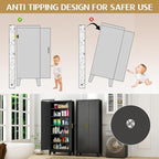 GAIOUS 75.2" Tall Storage Cabinet, Pantry Storage Cabinets - Image 6