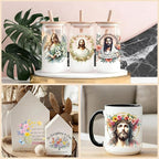 4 Sheets Rub on Transfers for Crafts, Bible Quotes Furniture Transfers for Wood - Image 7