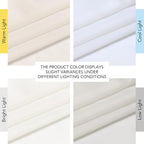 NICETOWN Natural Voile Sheer Bedroom Curtains 84 Inches Long, Grommet Airy & - Image 7
