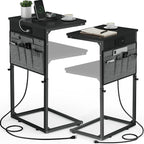 Vagusicc C-Shaped End Table Set of 2 by Vagusicc