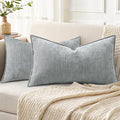 decorUhome Summer Couch Throw Pillow Covers 12x20 Set of 2, Decorative Soft by decorUhome