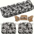 1 MIDDLE ONE Wicker Chair Cushions 3 Pieces Set by 1MIDDLEONE