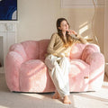 MAXYOYO Bean Bag Chair for Adults, Loveseat Floral Shaped Bean Bag Sofa by MAXYOYO