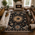 Vacuum-Friendly, 10x12 Washable Area Rug by meejou