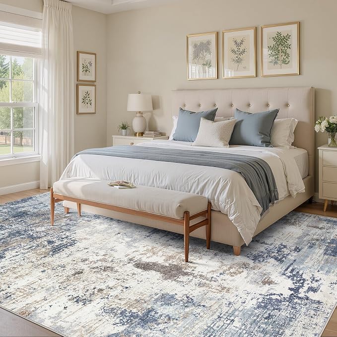UERMEI 10x12 Area Rug Living Room Rugs - Image 3