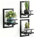 Sbosbo Floating Shelves for Wall, Plant Shelf Indoor, Wall Planters for Indoor by SBOSBO