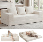 Erament Convertible Futon Sofa Bed Couch, Compression Boneless Floor Couch Sofa by Unknown