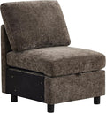 WUTUTUEE Middle Seat Module for Modular Sectional Couch Sofa, Living Room by WUTUTUEE