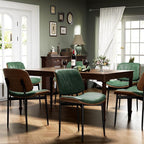 YaFiti Dining Chairs Set of 4, Dining Room and Kitchen Chairs, Mid Century - Image 3