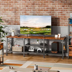 Furologee TV Stand for TVs up to 65 Inch, Entertainment Center - Image 6