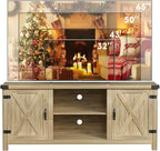 YESHOMY Modern Farmhouse TV Stand - Image 9