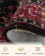 RELEANY Washable Area Rug, Large 10'x12', Water Repellent, Pet Friendly - Image 3