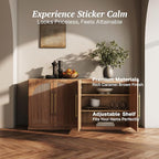 BELLEZE Set of 2 Modular Sideboard - Image 4