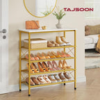 Tajsoon 5 Tier Shoe Rack Organizer - Image 4