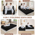 Folding Sofa Bed, Convertible Sleeper Chair - Image 7