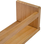 AZSKY Light Walnut Floating Shelves - Image 7
