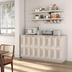 Brafab Buffet Cabinet, Wood Sideboard Cabinet - Image 7