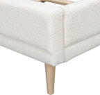 Christopher Knight Home Hazel King Size Bed Frame, Upholstered Platform Bed - Image 8