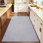 3x5 ft Area Rug Entryway Runner Kitchen Rugs Non Slip Washable Gray | Boho - Image 3