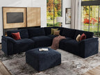 EASE MOOSE Oversized L Shape Sectional Couch, Extra Large Deep seat Sectional by EASEMOOSE