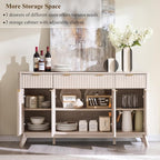 T4TREAM Large Buffet Sideboard Cabinet - Image 4