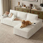 104" Cloud Sectional Couch L-Shaped - Image 8