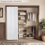 Pitalk White Curtains 78 Inches Long - Image 7