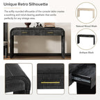 59'' Retro Console Table Sofa Table Entryway Table - Image 8