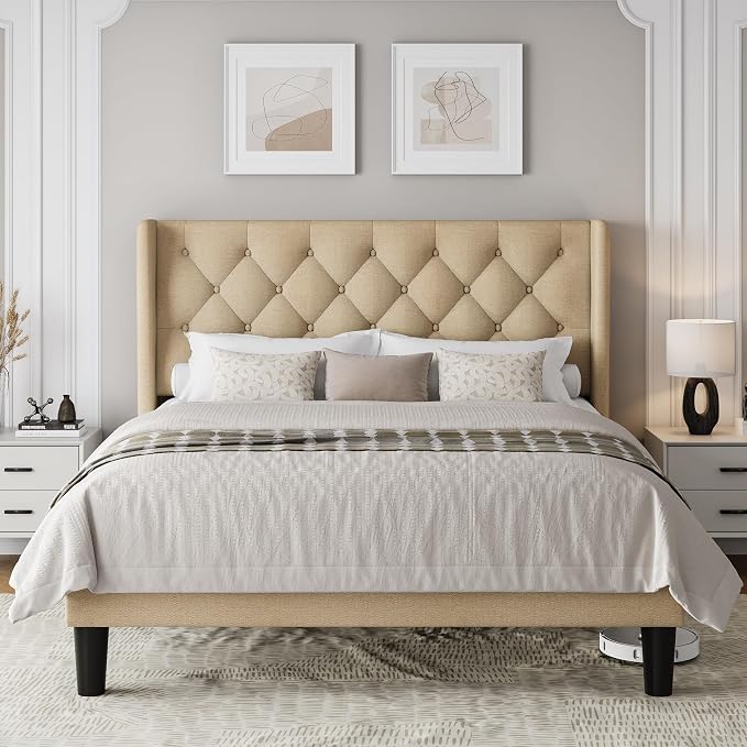 Einhomn Queen Size Platform Bed Frame - Image 7