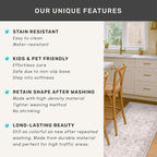 Washable Boho 4x6 Living Room Rug - Image 7