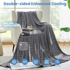 OIGAE Cooling Blanket for Hot Sleepers - Image 3