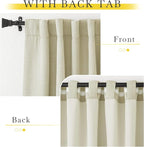 NICETOWN Room Darkening Living Room Curtains 96 inches Long, Pinch Pleated - Image 9